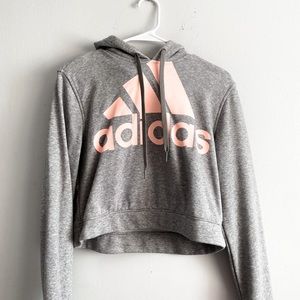 Adidas Cropped Hoodie